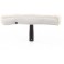 Mouilleur vitres complet fixe, microfibre avec bande abrasive 55 cm.