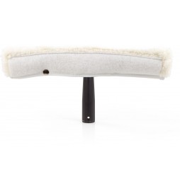 Mouilleur vitres complet fixe, microfibre avec bande abrasive 55 cm.