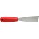 Spatules inoxydables avec manche en polypropylène 40 mm