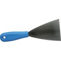 Spatules inoxydables avec manche en polypropylène 80 mm