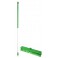 Kit avec manche ergonomique en fibre de verre, Balai medium rouge