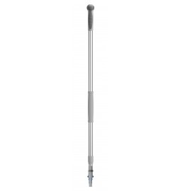 Manche télescopique aluminium avec cône Uni-Connect - Réglable de 79 à 140 cm