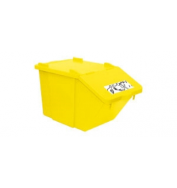 Poubelle Container Eco tri 45 litres BOX JAUNE