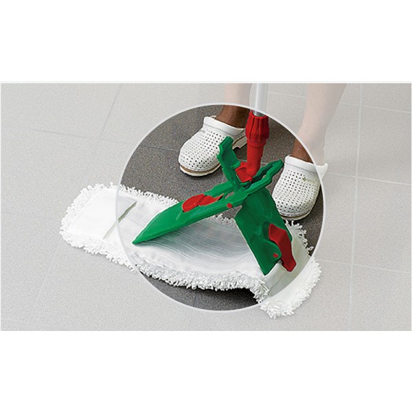 Mini Serpillière Pliable Portable - Pour Nettoyage Sec Et Humide - Éponge Réutilisable - 16x11x3,5 Cm - Orange/Blanc