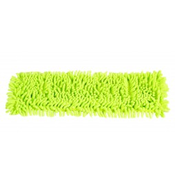 Frange Microfibre à poches 40 cm verte chenille COCON-NET Frange Microfibre à poches 40 cm verte chenille COCON-NET