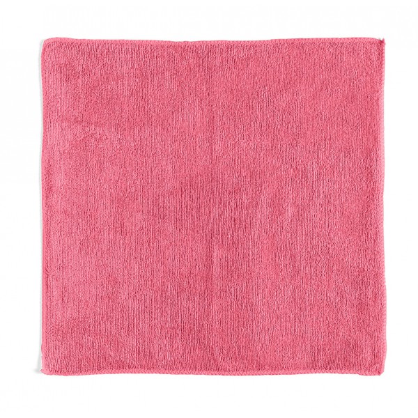 Chiffonnette chiffon microfibre rouge - Nettoyage toute surface -  Dépoussiérage